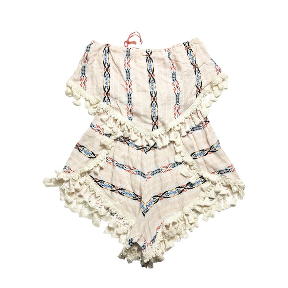 RAGA Pants - New! RAGA Anthropologie tassel romper